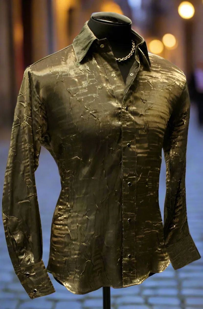 SHIMMER SHIRT - BRONZE