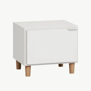 Simple Nightstand - White