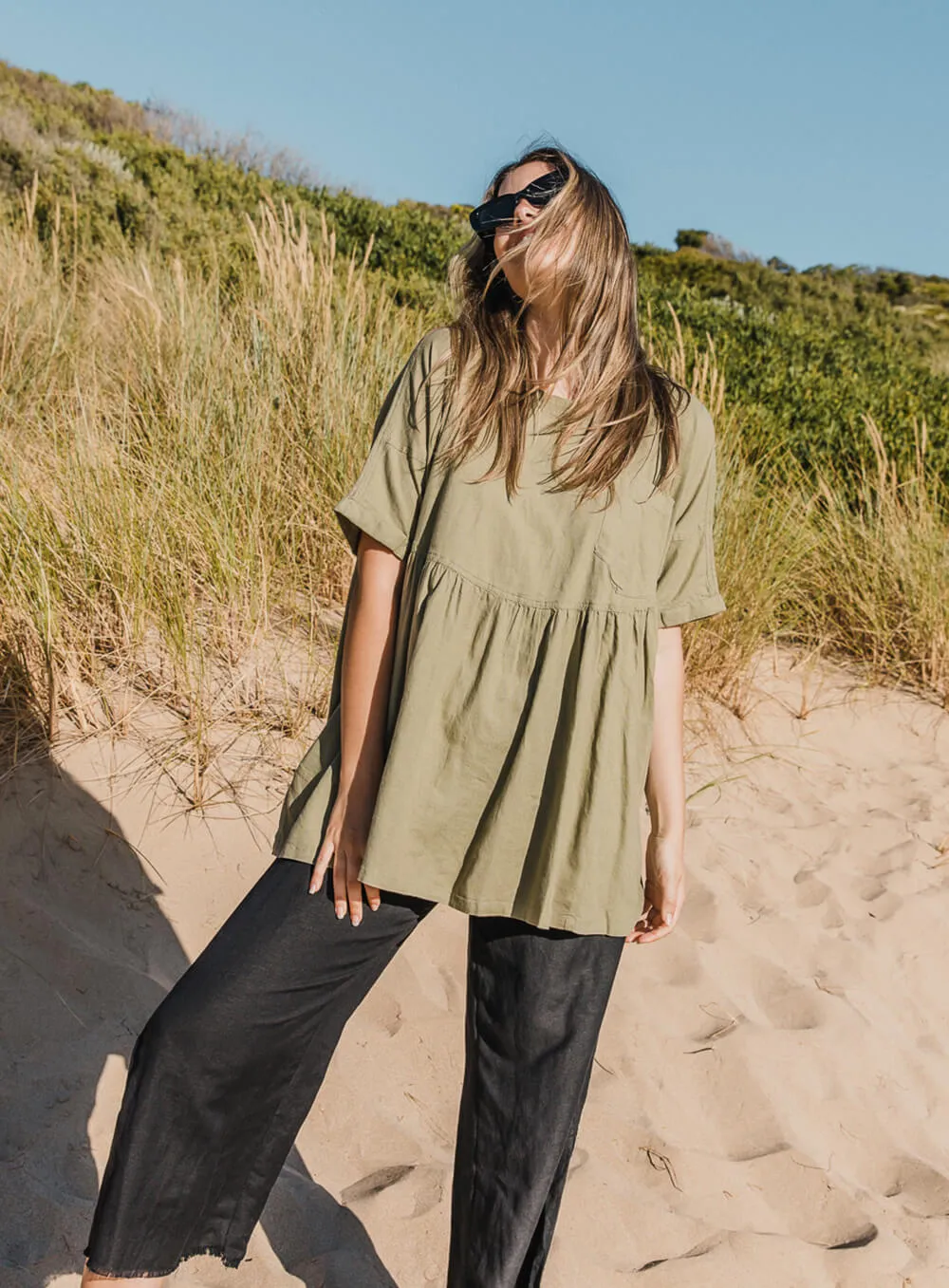 Stella Top-OLIVE