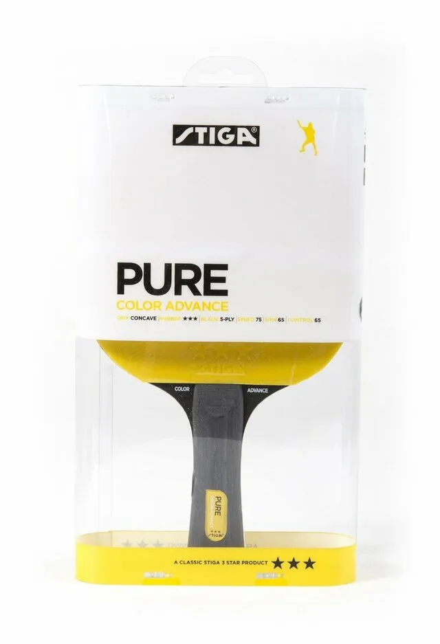 Stiga Pure Advance Yellow Racket (FL)