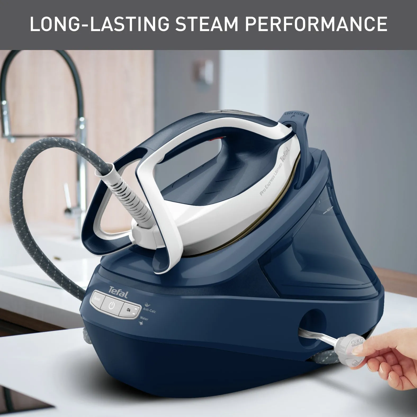 Tefal Pro Express Ultimate II Steam Generator Iron GV9720