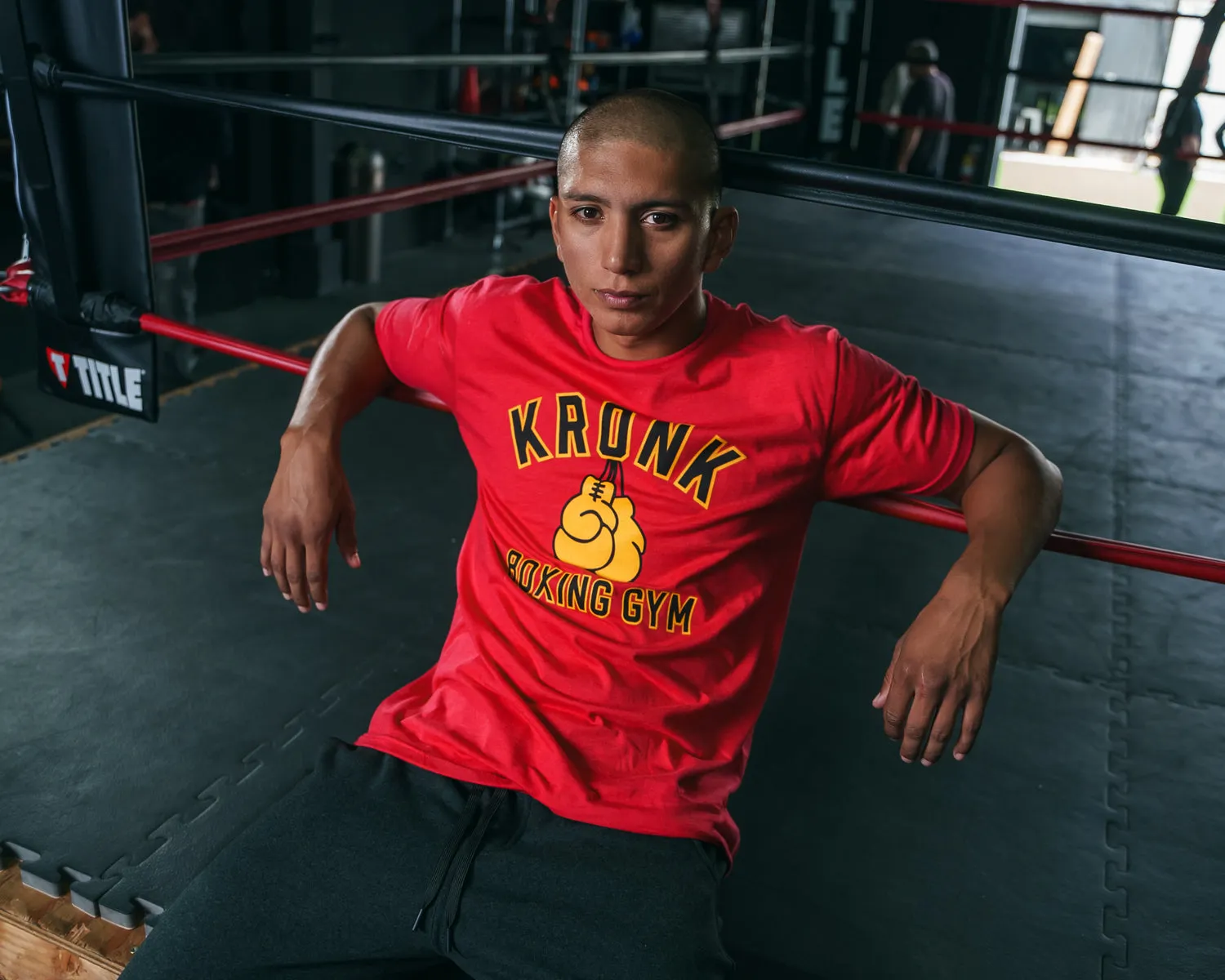 TITLE Boxing Legacy KRONK Boxing Gym Tee