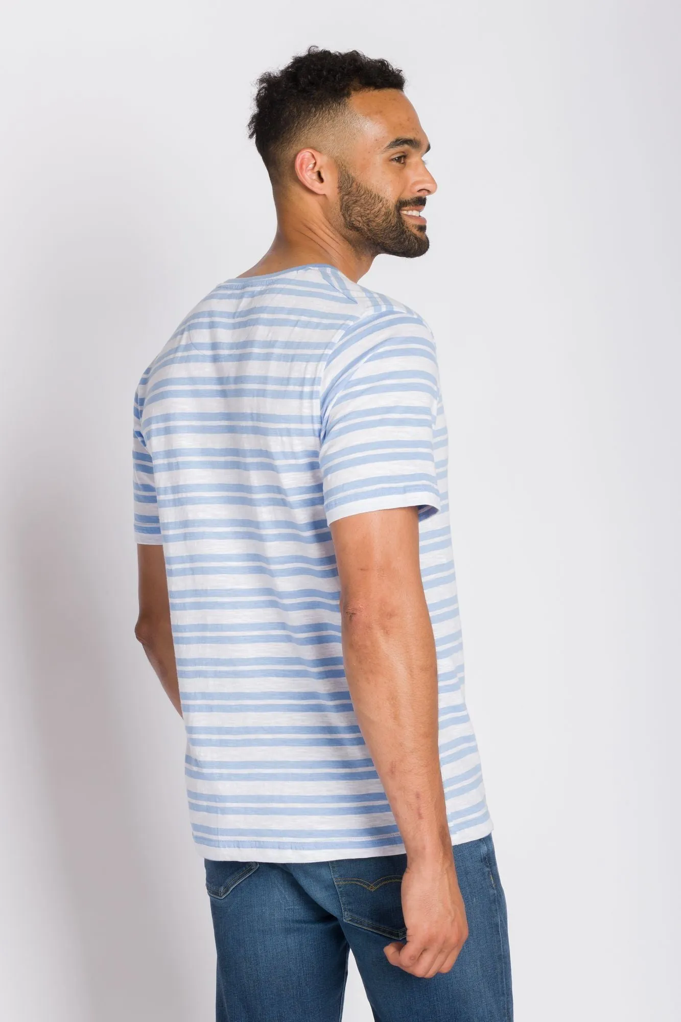 Wayfarer | Men's Short Sleeve Slub Knit Henley