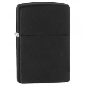 Zippo Lighter - Classic Black Matte