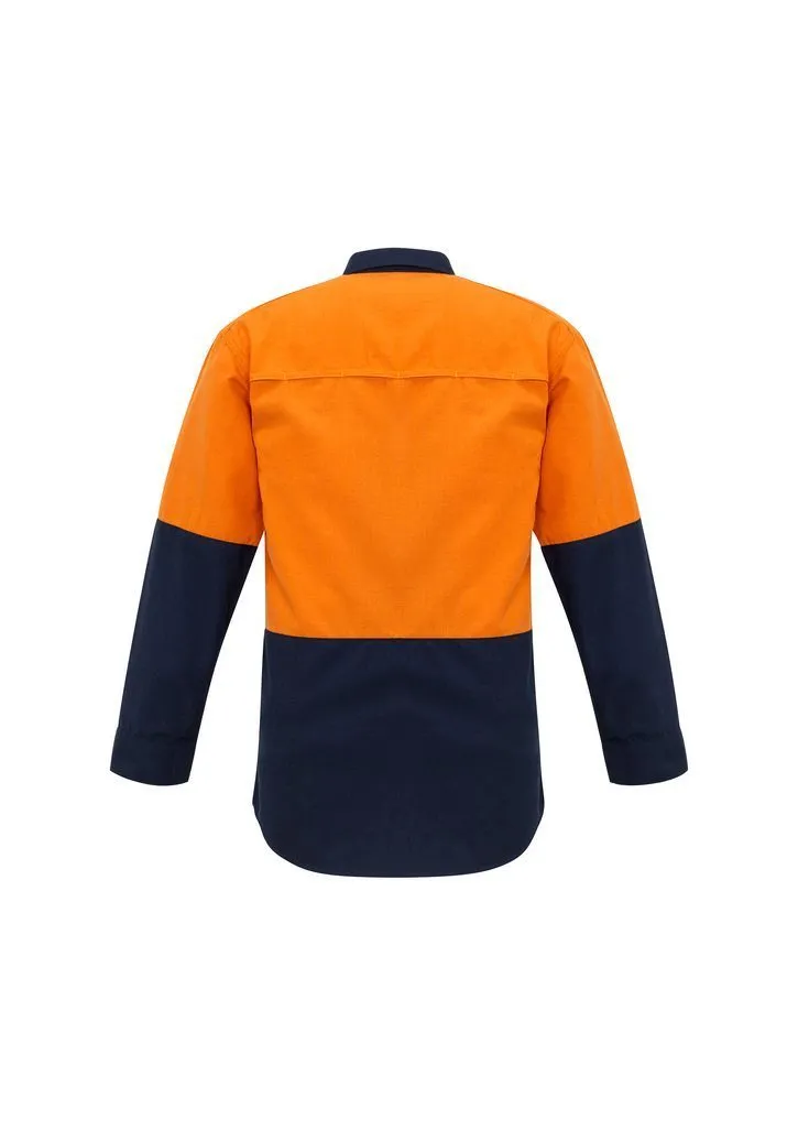 ZW138 Syzmik Hi Vis Spliced Shirt